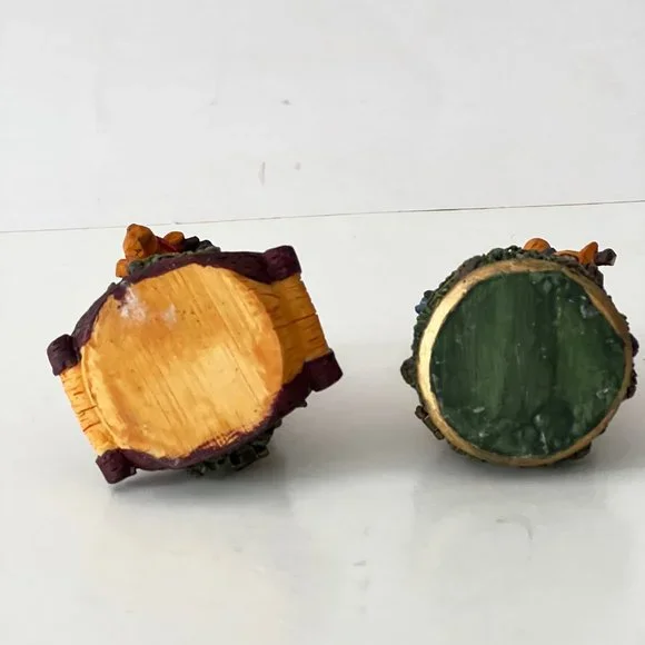 Vintage Whimsical Santa Riding ReindeerTrinket Boxes - Picture 14 of 16